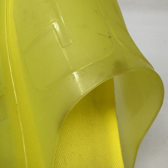 UGG Jella Clear Slide Platform Sandals Womens 10 Yellow Translucent Pool Vacay - Picture 9 of 16